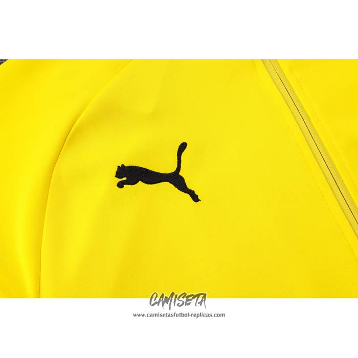 Chandal de Chaqueta del Borussia Dortmund 2023-2024 Amarillo